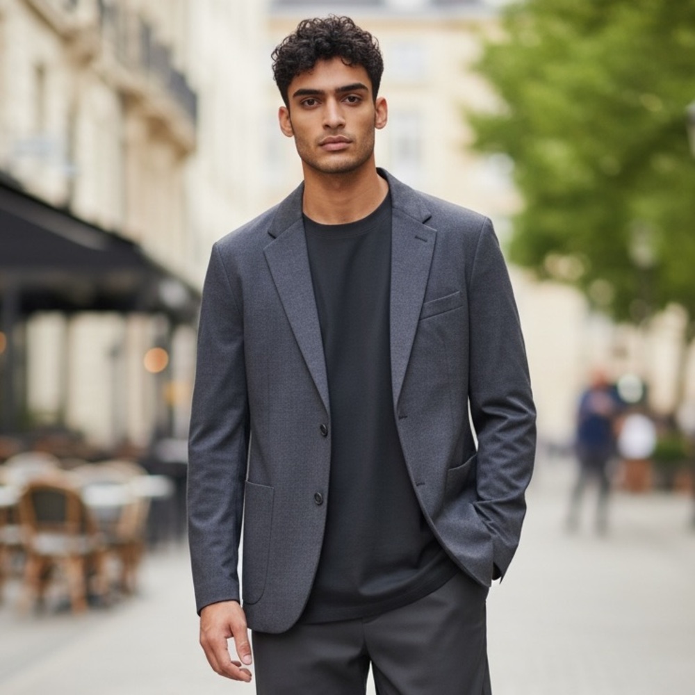 Old Navy Dark Blue Blazer - Picture 2 of 3
